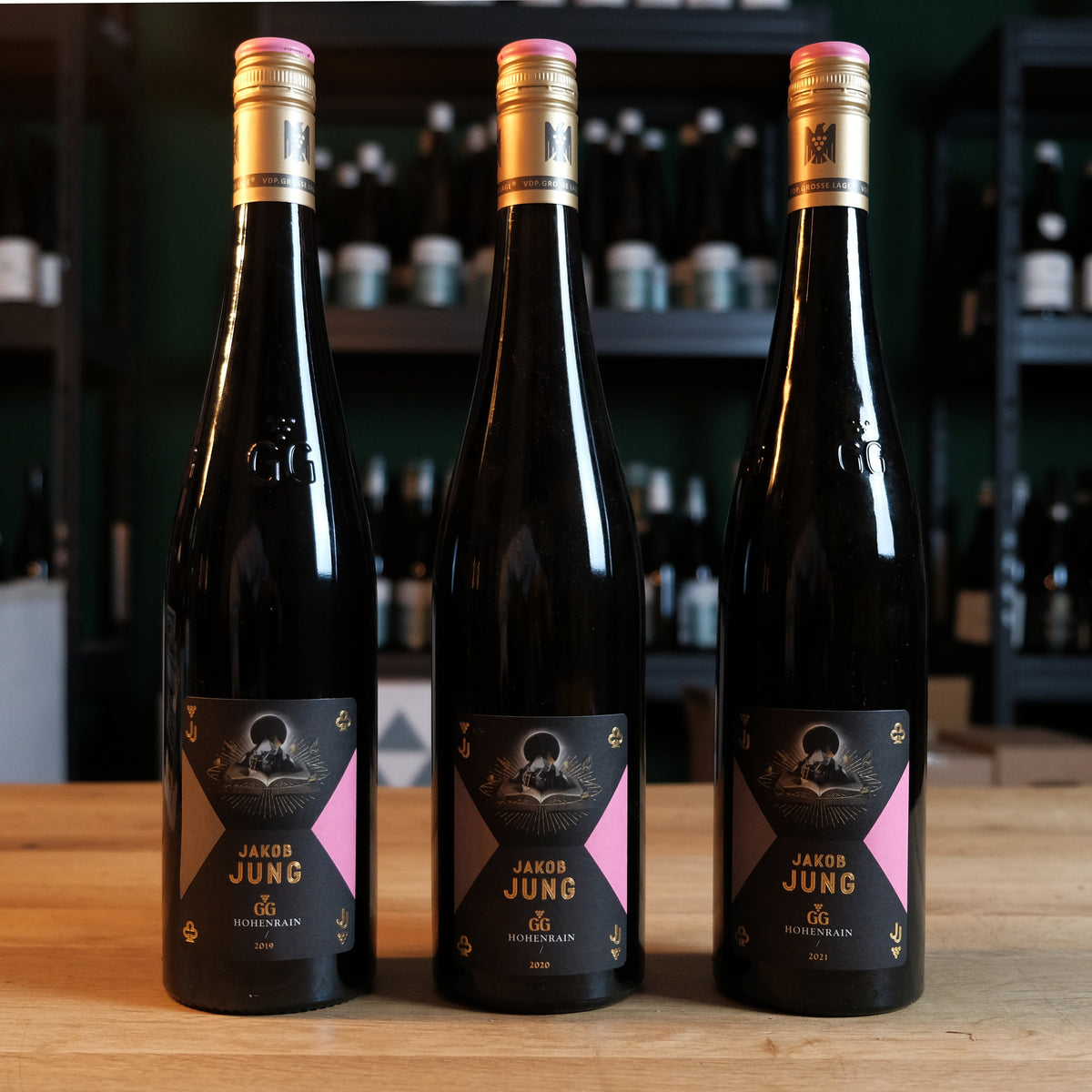 Riesling Hohenrain GG Vertikale 2019 | 2020 | 2021