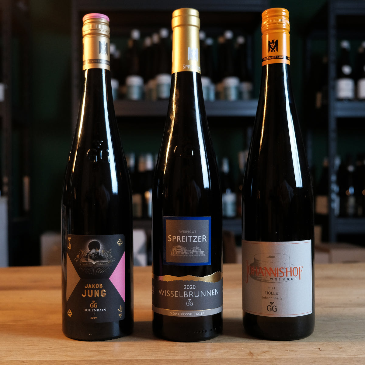 Rheingau – VDP.GG Riesling Paket | Hohenrain, Wisselbrunnen, Hölle