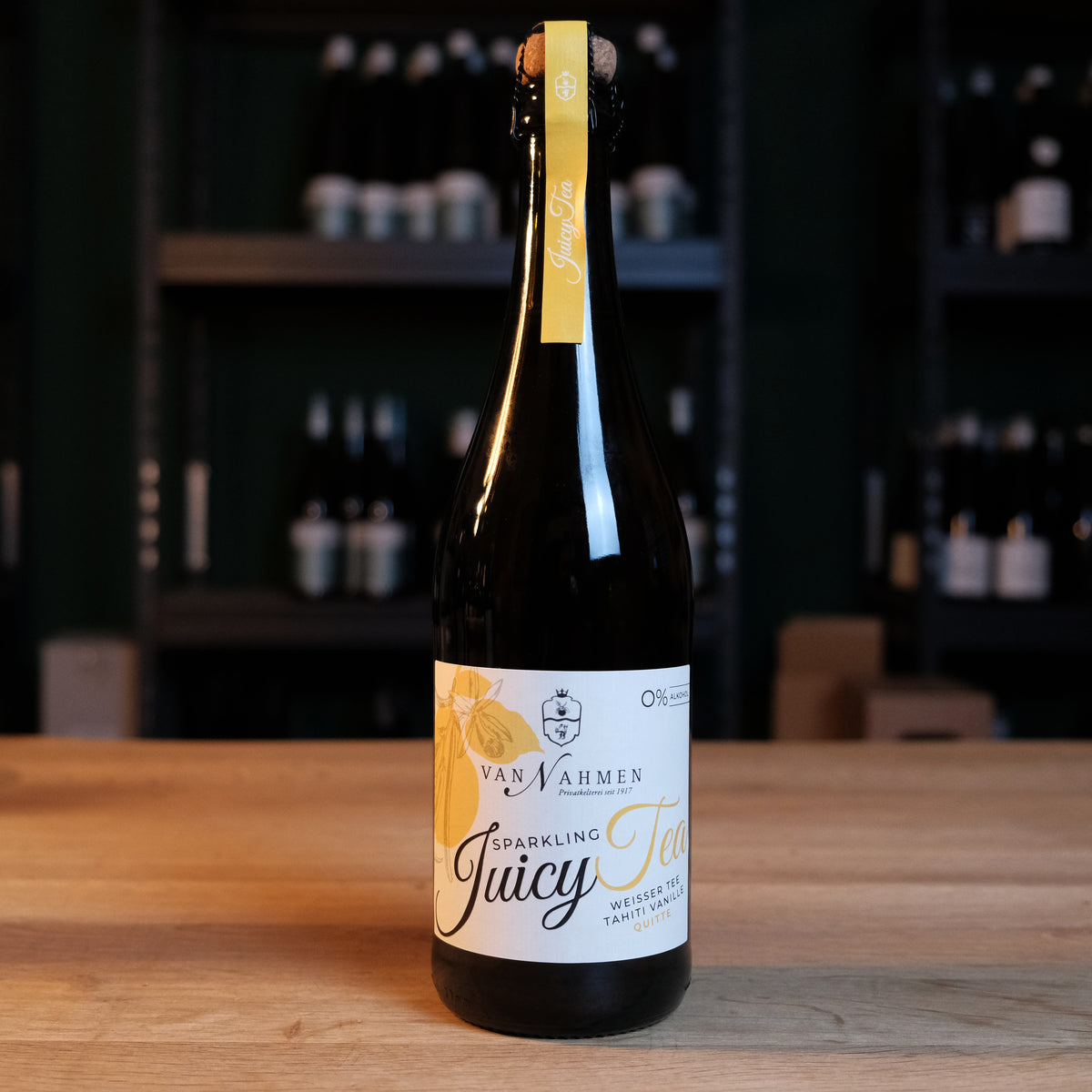 Sparkling Juicy Tea Weißer Tee-Tahiti Vanille-Quitte