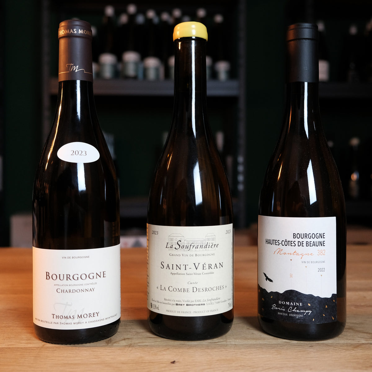 Burgund Chardonnay Paket – Drei Winzer, drei Terroirs